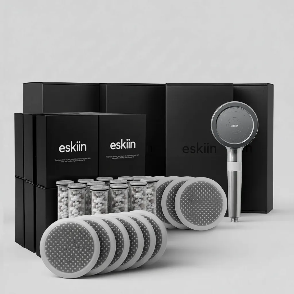 eskiin Filtered Handheld Showerhead Bundle - 1.8 GPM - Image 4